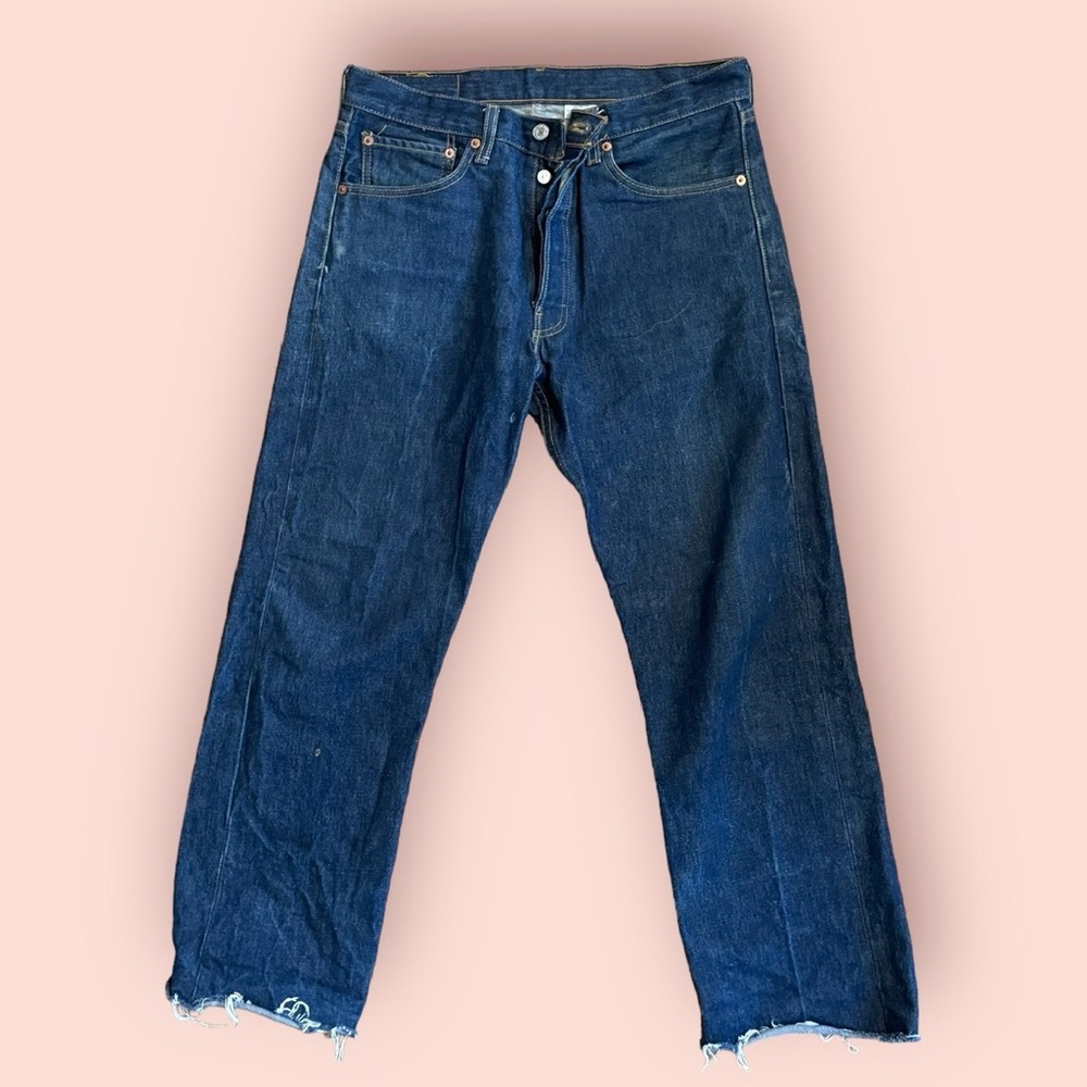 Cropped Levi’s Non-stretch Indigo